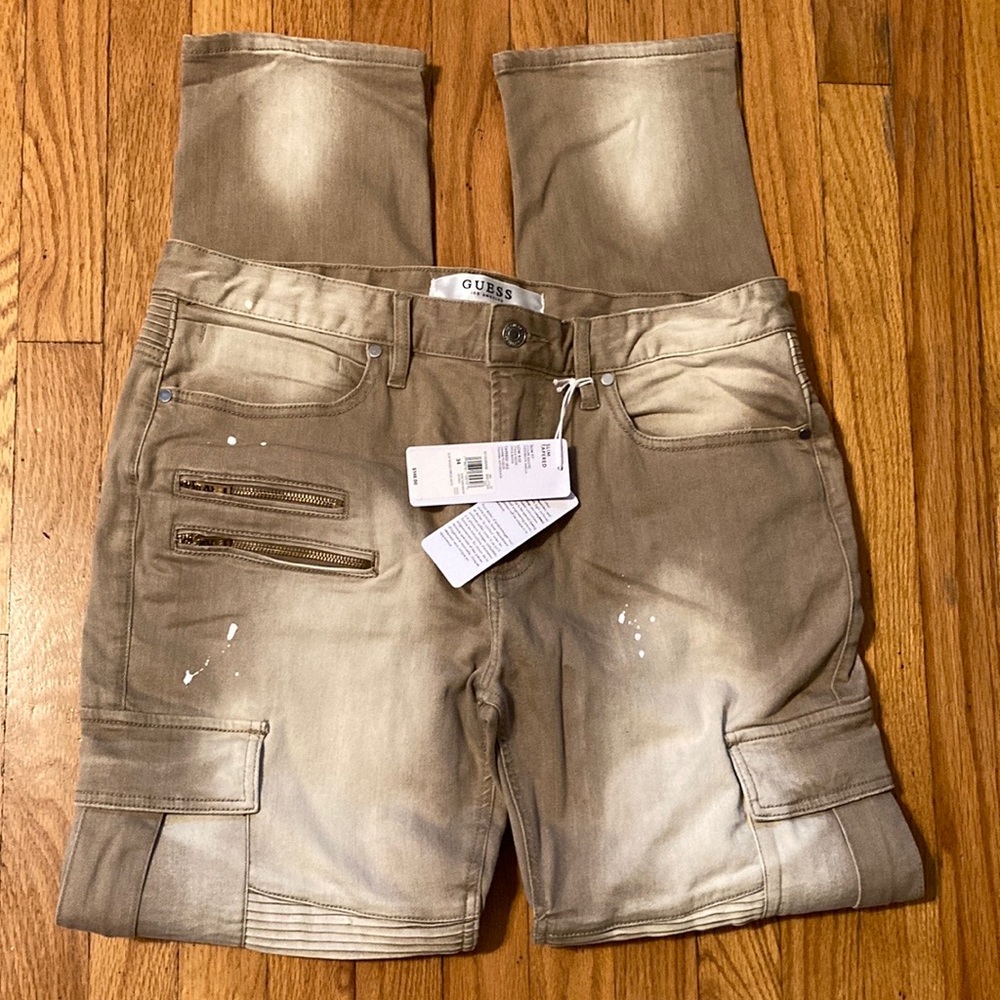 Guess men’s moto jean sz:34